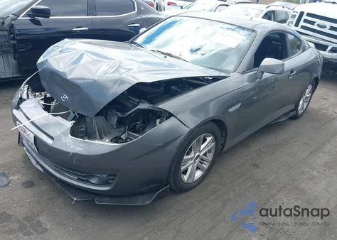 2007 Hyundai Tiburon Gs из США, поврежденный, VIN KMHHM66D77U239872